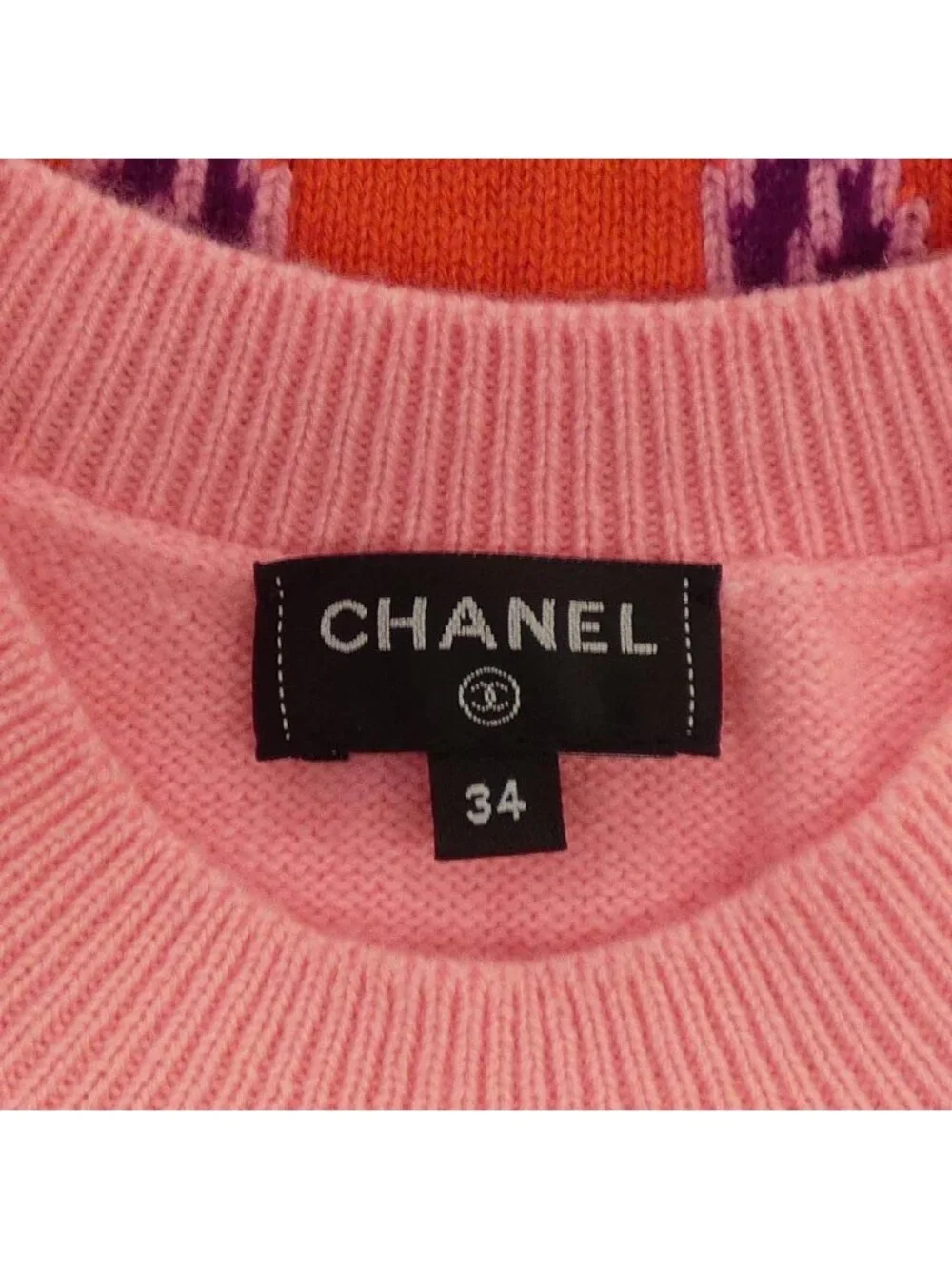 Chanel 23B Knit Sweater Pink